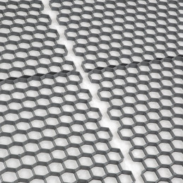 Stabilisateur de gravier EASYSTAB - 1200 x 800 x 20 mm - Gris - 0.96 m²