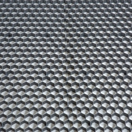 Stabilisateur de gravier emboitable ALVEPLAC® Jouplast - 1150 mm x 1580 mm x 30 mm - Gris - 1,81 m2