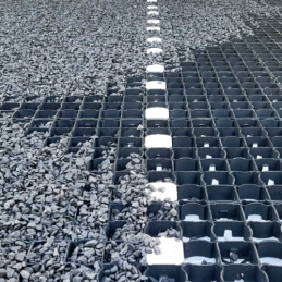 Stabilisateur gravier carrossable - 500x500x40 mm - Nidaplast NG040