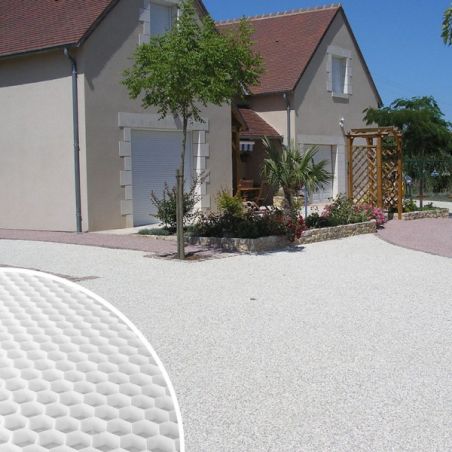 Stabilisateur de gravier 1200X800x30 mm - Gris - Nidaplast