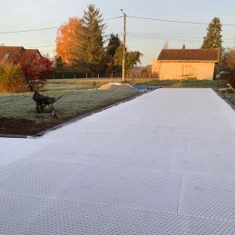 Stabilisateur de gravier EASYSTAB - 1200x 1600 x 30 mm - Blanc - 1.92 m²