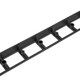 Nidaborder PE - Noir - 1 mètre et ses 2 clous d'ancrage