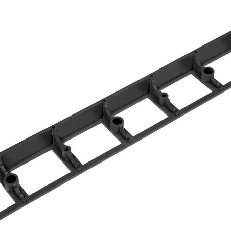 Nidaborder PE - Noir - 1 mètre et ses 2 clous d'ancrage