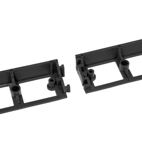 Nidaborder PE - Noir - 1 mètre et ses 2 clous d'ancrage