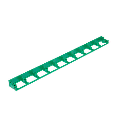 Nidaborder PE - Vert - 1 mètre et ses 2 clous d'ancrage