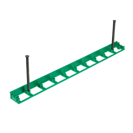 Nidaborder PE - Vert - 1 mètre et ses 2 clous d'ancrage