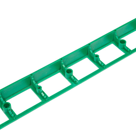 Nidaborder PE - Vert - 1 mètre et ses 2 clous d'ancrage