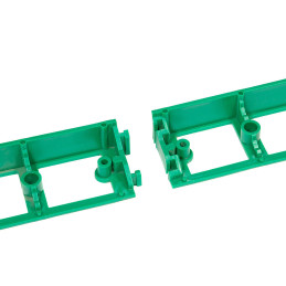 Nidaborder PE - Vert - 1 mètre et ses 2 clous d'ancrage