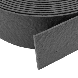 Rouleau de bordure flexible avec 10 piquets - 18 mètres - x 14 cm - 7 mm