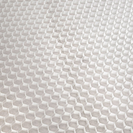 Stabilisateur de gravier EASYSTAB - 1200  x 1600 x 30 mm - Blanc - 1.92 m²