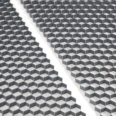 Stabilisateur de gravier EASYSTAB - 1200 x 1600 x 30 mm - Gris - 1.92 m²