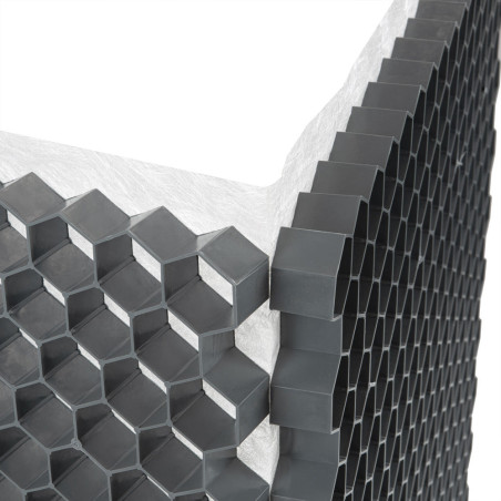 Stabilisateur de gravier EASYSTAB - 1200 x 1600 x 30 mm - Gris - 1.92 m²