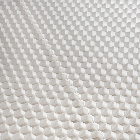 Stabilisateur de gravier EASYSTAB - 1200 x 1600 x 40 mm -  Blanc - 1.92 m²