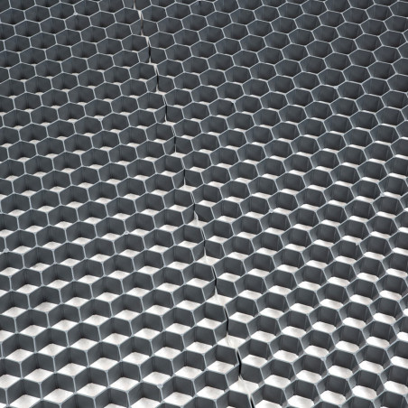 Stabilisateur de gravier EASYSTAB - 1200 x 1600 x 40 mm - Gris - 1.92 m²