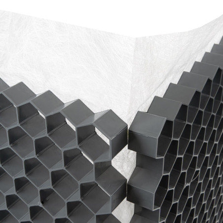 Stabilisateur de gravier EASYSTAB - 1200 x 1600 x 40 mm - Gris - 1.92 m²