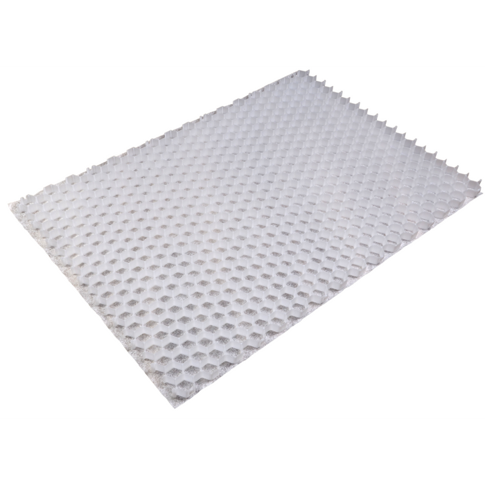 Stabilisateur de gravier emboitable ALVEPLAC® Jouplast - 1150 x 800 x 30 mm - Blanc - 0.92 m²