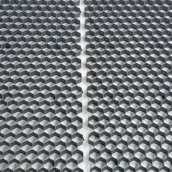 Stabilisateur de gravier emboitable ALVEPLAC® Jouplast - 1150 x 800 x 30 mm - Gris - 0.92 m²