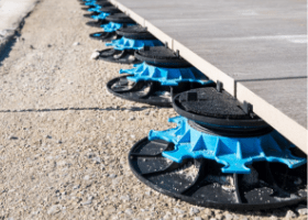 Plot terrasse carrelage